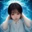 用户沈晓雨头像，年轻妈妈形象，温馨家庭氛围，展现对有机食品的关注